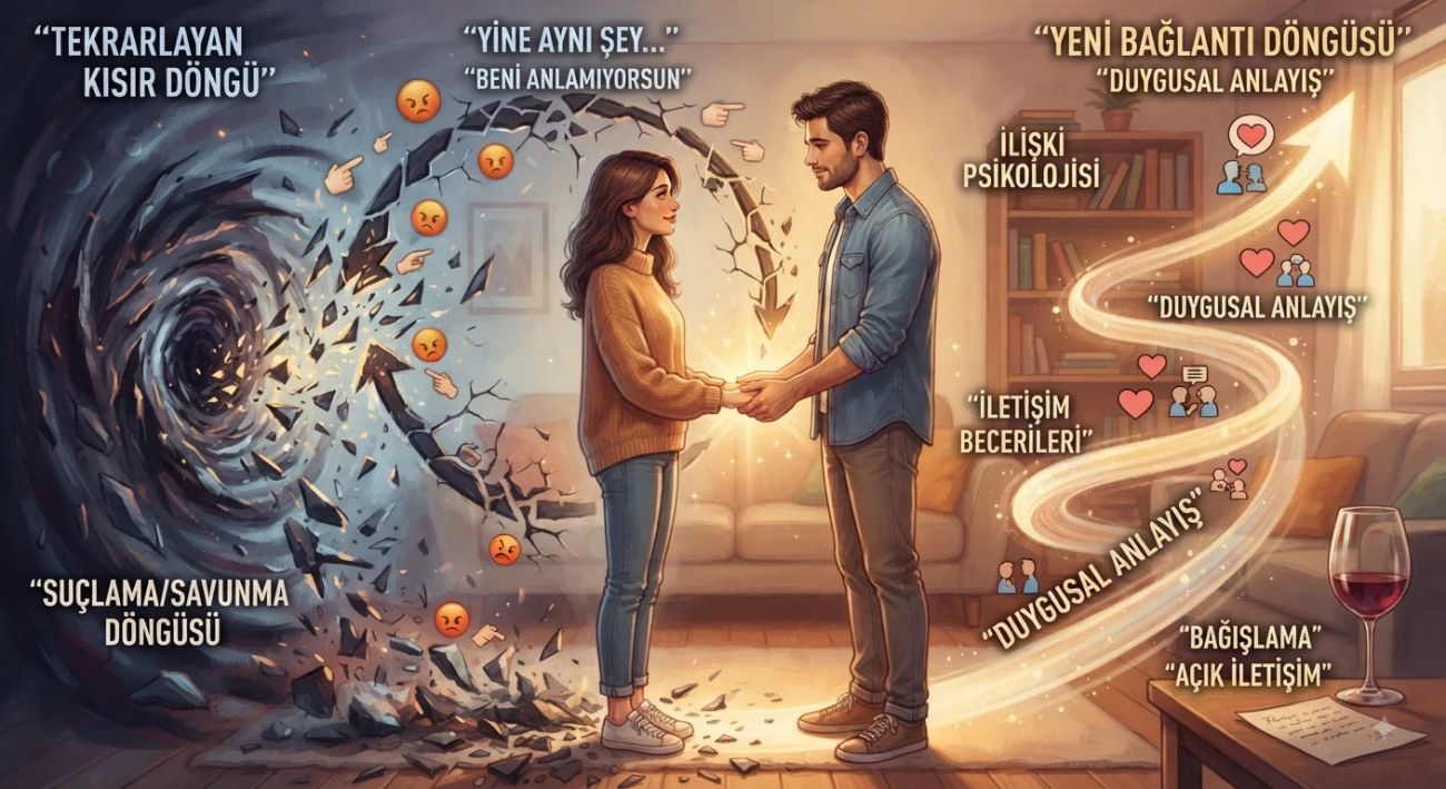 İlişkide Tekrarlayan Kısır Döngüler ve Tartışma Döngülerinin Kırılması