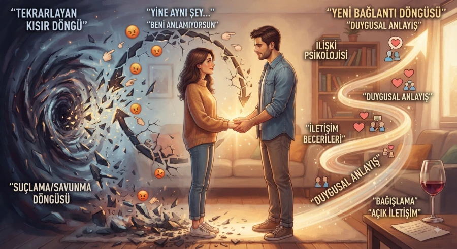 İlişkide Tekrarlayan Kısır Döngüler ve Tartışma Döngülerinin Kırılması