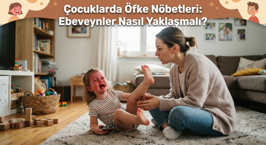 Çocuklarda Öfke Nöbetleri: Ebeveynler Nasıl Yaklaşmalı?