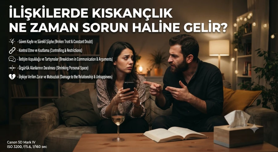 İlişkilerde Kıskançlık Ne Zaman Sorun Haline Gelir?