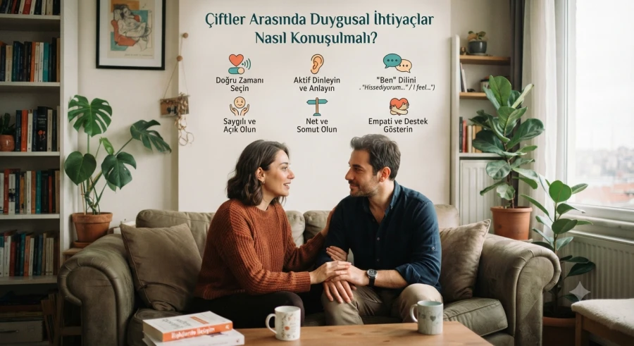 Çiftler Arasında Duygusal İhtiyaçlar Nasıl Konuşulmalı?