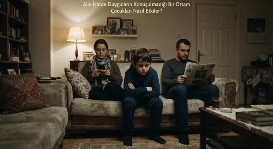 Aile İçinde Duyguların Konuşulmadığı Bir Ortam Çocukları Nasıl Etkiler?