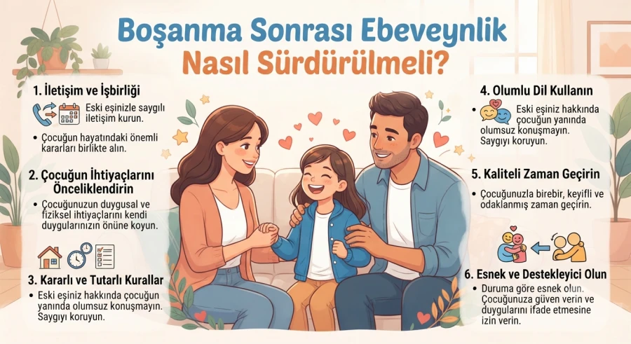 Boşanma Sonrası Ebeveynlik Nasıl Sürdürülmeli?